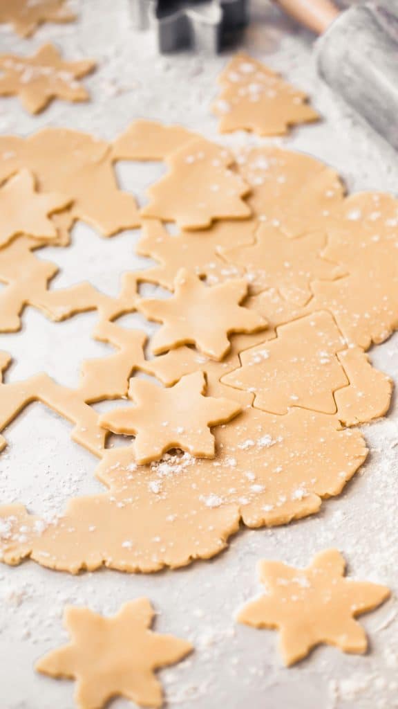 Buttery Holiday Cut-Out Sugar Cookies for Decorating