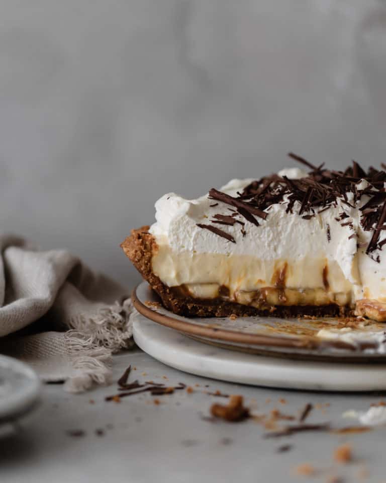 Banoffee Banana Cream Pie with Dulce de Leche Studio Baked