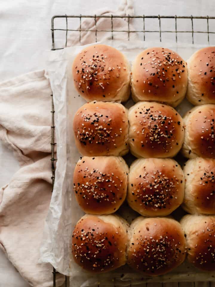 Japanese Milk Bread Dinner Rolls (Hokkaido Milk Bread) Studio Baked