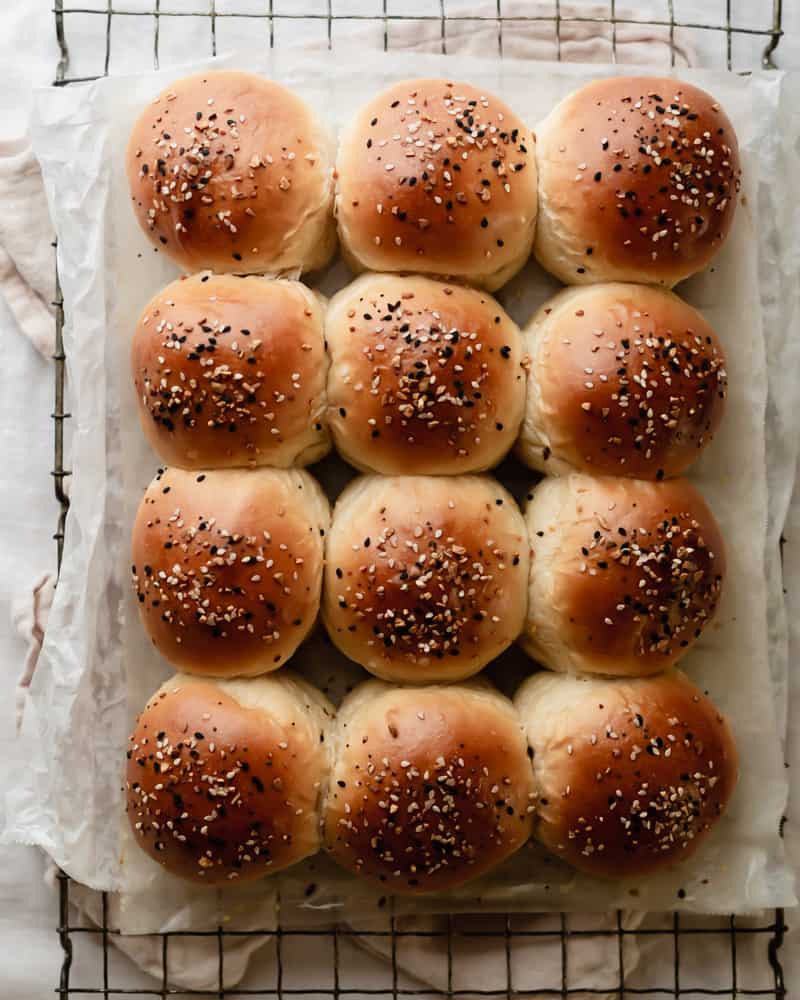 Japanese Milk Bread Dinner Rolls (Hokkaido Milk Bread) - Studio Baked